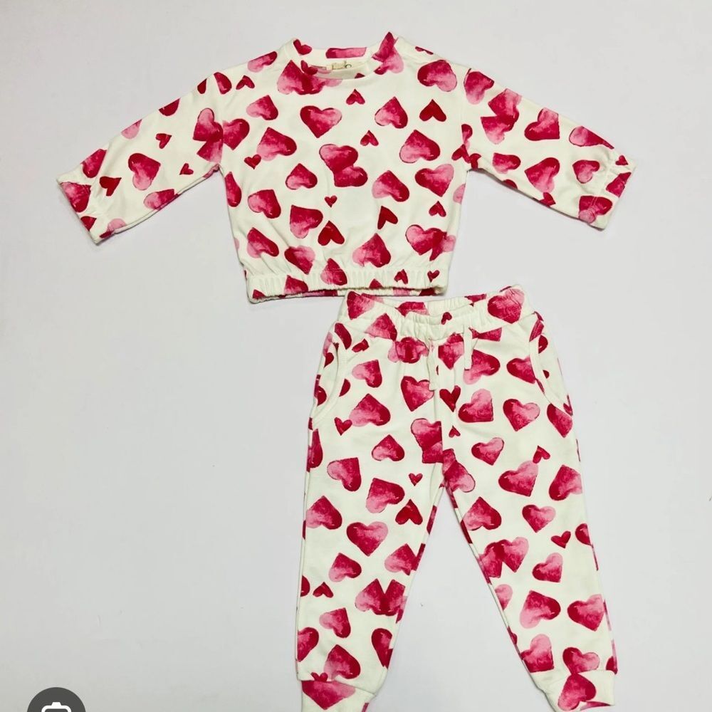 Matching heart sweater set #19